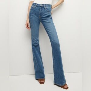 Veronica Beard Blue Flare Jeans